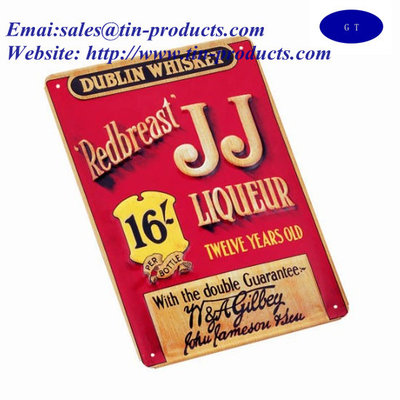China Sell Tin sign,metal signs , gift signs, promotional sign-Golden Tin Co.,Limited supplier