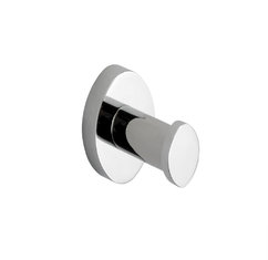 China Single Robe hook&amp;Clothing Hook&amp;Hanging Hook -Chrome Color, Oval Plate ,Brass Materials supplier
