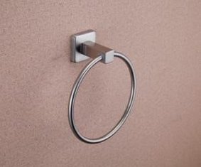 China Hand Towel Ring83405 (8160)-Square&amp;Stainless steel 304&amp;Brush&amp;Bathroom Accessories&amp;Kitchen&amp;Sanitary Hardware supplier