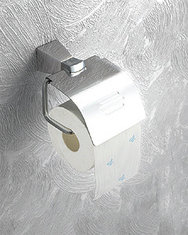 China Paper holder with lid/cover 88106B,brass,chrome for bathroom accessory&amp;fittings,sanitary supplier