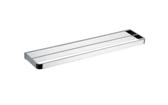 China Double Towel Rail&amp;bar 9909, 600mm brass,chrome, bathroom accessory&amp;fittings,sanitary ware supplier
