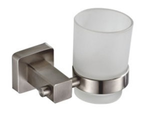 China Tumbler holder83403-Square&amp;Stainless steel 304&amp;Brush,glass &amp;bathroom &amp;kitchen,sanitary supplier