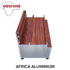China aluminum extrusion factory produce new design aluminum profile wooden grain supplier