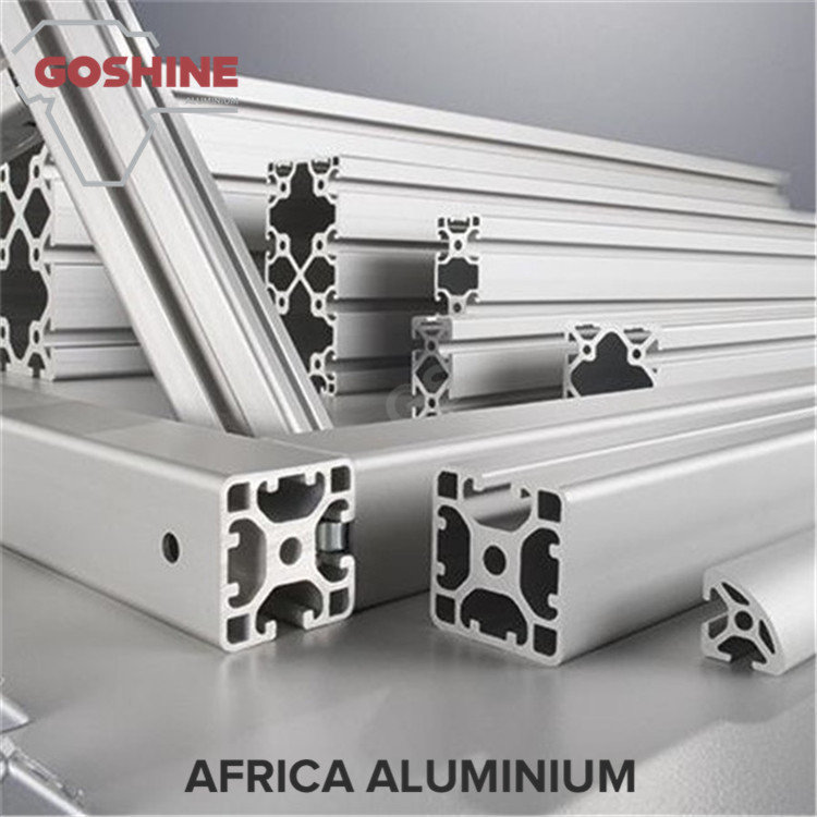 6061 T5 T6 Industrial Aluminium Profiles Aluminum Extruded Sections Anodize Surface supplier