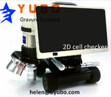 Cell checker engraving shape inspect device for gravure cylinder