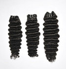 6a grade no shedding no tangle peruvian deep wave virgin hair weft wholesale price factory price