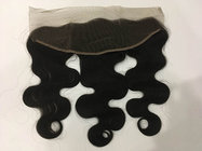 14 inch body wave virgin remy cuticle brazilian unprocessed natural lace frontal base size 13 by 4 inch