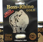 Boss Rhino Gold Natural Male Enhancement Pills Sexual Stimulant Pills Gold herbal male enhancement products big man male