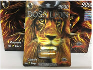 Boss Lion 9000 herbal strong effect Male Sexual Enhancement Pill Card Type For Stimulate Performance capsules