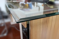 bevel edg toughened glass 8MM thick as table top