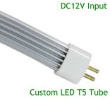 Customed LED T5 12W L849mm*∮16mm DC12V 72pcs SMD2835 Aluminum+PC Cover   (GT5-0912AN-02)