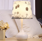 Iron base fabric lampshade soft light elegance Bedside table lamp LX111