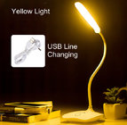 Mutifuction LED Touch adjust light twist shape night sleep rechargeable table lamp LX121