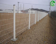 Wholesale green vinyl coated welded wire mesh fence Nylofor 3D fence panels