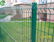 6ft/7ft 50*200mm Powder coated 3D welded wire mesh fence for garden