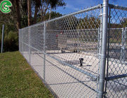 Galvanized chain link fence panel chain wire fencing for sale