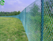 Galvanized chain link fence panel chain wire fencing for sale