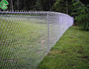 8ft green vinyl coated wire mesh fencing sport chain wire fence