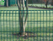 Powder coated green 6005 welded wire brc mesh decorative frontyard fencing and gate