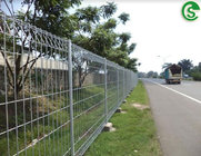 Walk way insolation fence roll top fence brc wire mesh fencing for property