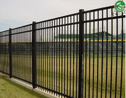 USA garden decorative metal fence tubular steel fencing wholesale