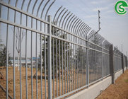 Decorative backyard metal fencing rackable ornamental fence UK