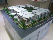 Led light real estate building model ,3d house model maker,architectural model
