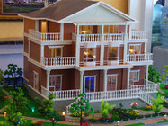 Well quality architectural scale model with led lights ,3d house scale model maker