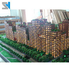 Scale physical model with led lighting for property project marketing and selling