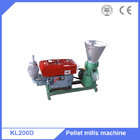 KL150 wheat straw feed granulator pellet making machine with Diesel motor