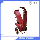 Petrol gas power type chipper shredder machine tree branches chipper