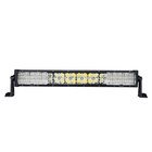 4x4 4WD Offroad Driving light 22" 120W 40LEDs Light Bar 7D lens with cross DRL