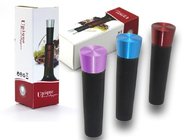 Aluminium Alloy Wine Stopper Vacuum Wine Saver Vacuum Wine Pump Sealer multicolor