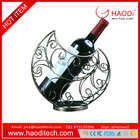 Tabletop Freestanding Wine Glass Stemware Metal Bottle Rack