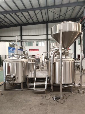 China different volume brewery equipment with free home installation service from Jinan haolu Brewery Equipment supplier