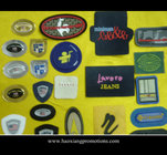 Promotional 3D rubber label patch/soft pvc clothing logo badge