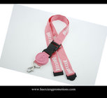 2015 most popular custom printed polyester lanyard with accessory