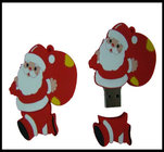Christmas Gift!!! OEM Santa Claus Pvc usb flash drive, usb flash memory, usb disk,usb chip