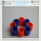steel casting used 2-3/8" plastic tube with hdpe pipe end cap
