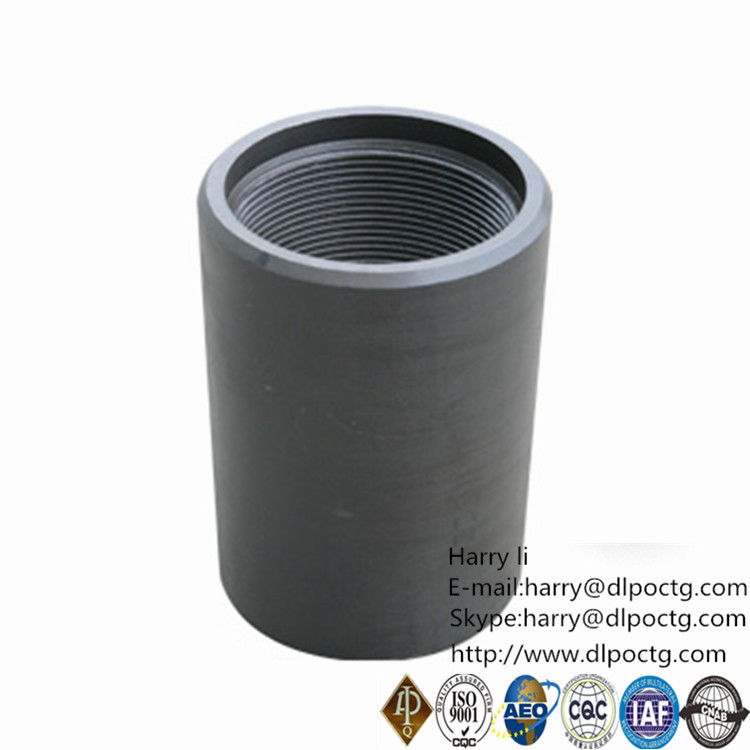 API 5B Seamless with connect pipe tubing coupling EUE/NUE gas used stainless steel Internal Tubing coupling