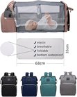 2023 New design baby bag Crib Baby Folding Bed Outdoor Travel Baby Carrier Diaper Bag Backpacks For Mommy use