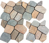 Natural Slate Garden Paving Mat Mesh export  to West Europe Market  with good quality