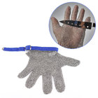 Chain Mail Stainless steel gloves Cut resistant For Slaughter Houses And Meat Packers