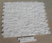 Natural White Quartzite Stone Panel For Interior Wall  From China Export By Factory Directly With Good Quality In Stock