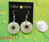 Bead made of resin ring earrings earrings jewelry