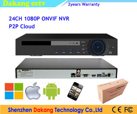China CCTV Network Digital Video Recorder System H.264 24CH 1080P / 32CH 960P supplier
