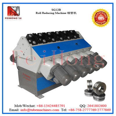 China Tubular Heaters 12 Stations Rolling Mill Reducing Shrinking Machines supplier