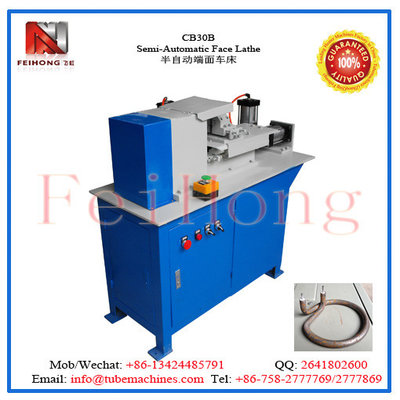 China CG30A Semi-Automatic Face Lathe|heating pipe turning machine supplier