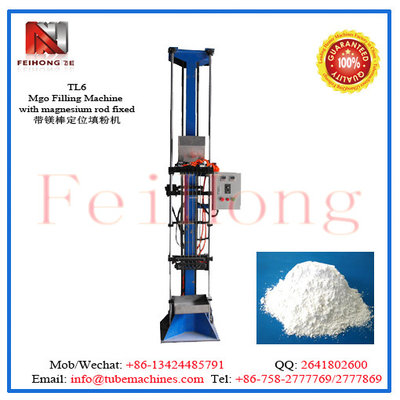 China mgo powder filling machine for hot running heaters supplier