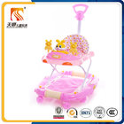 China portable and outdoor baby walker with rocking horse function and pushbar